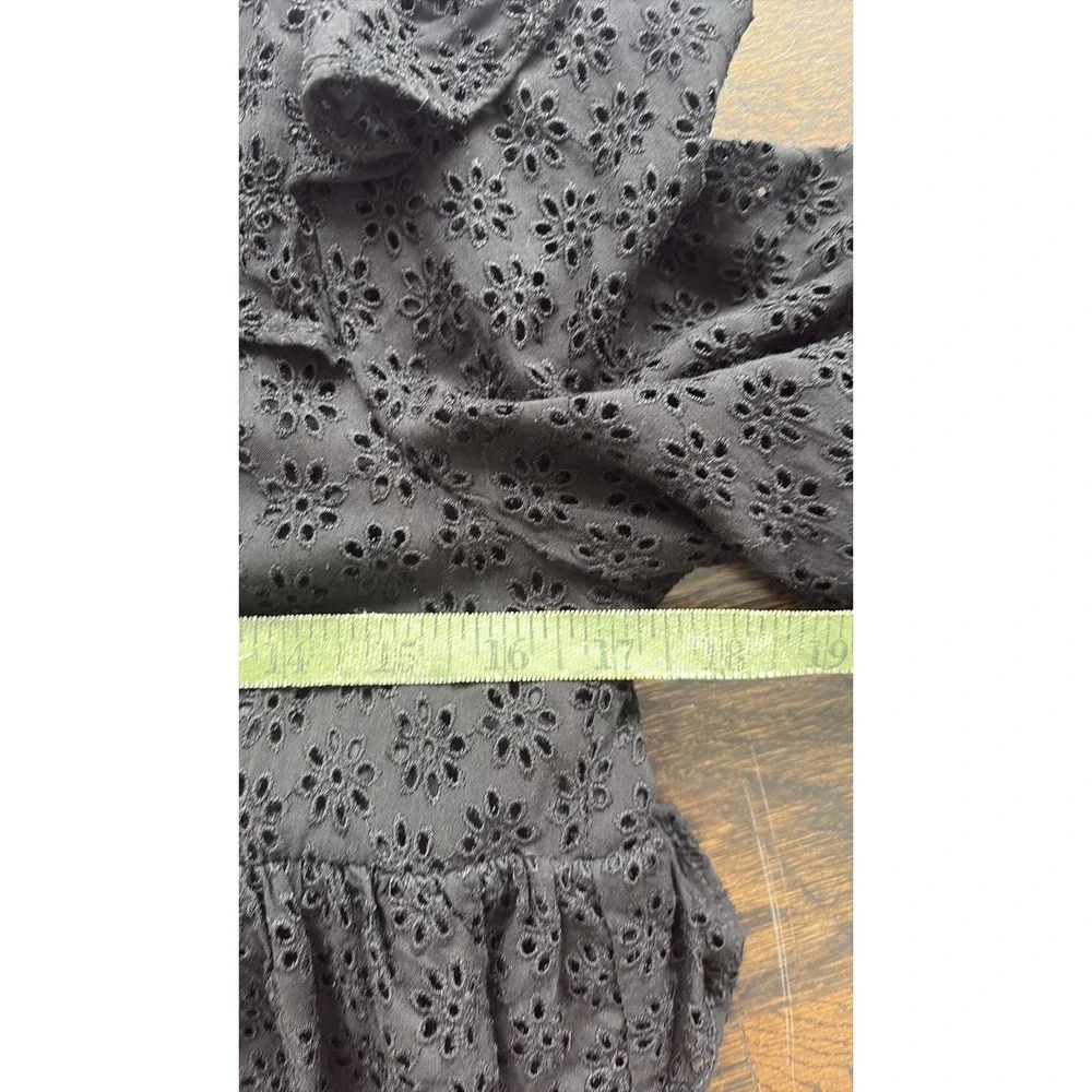 Madewell Lace Ruffle Dress Size Small‎